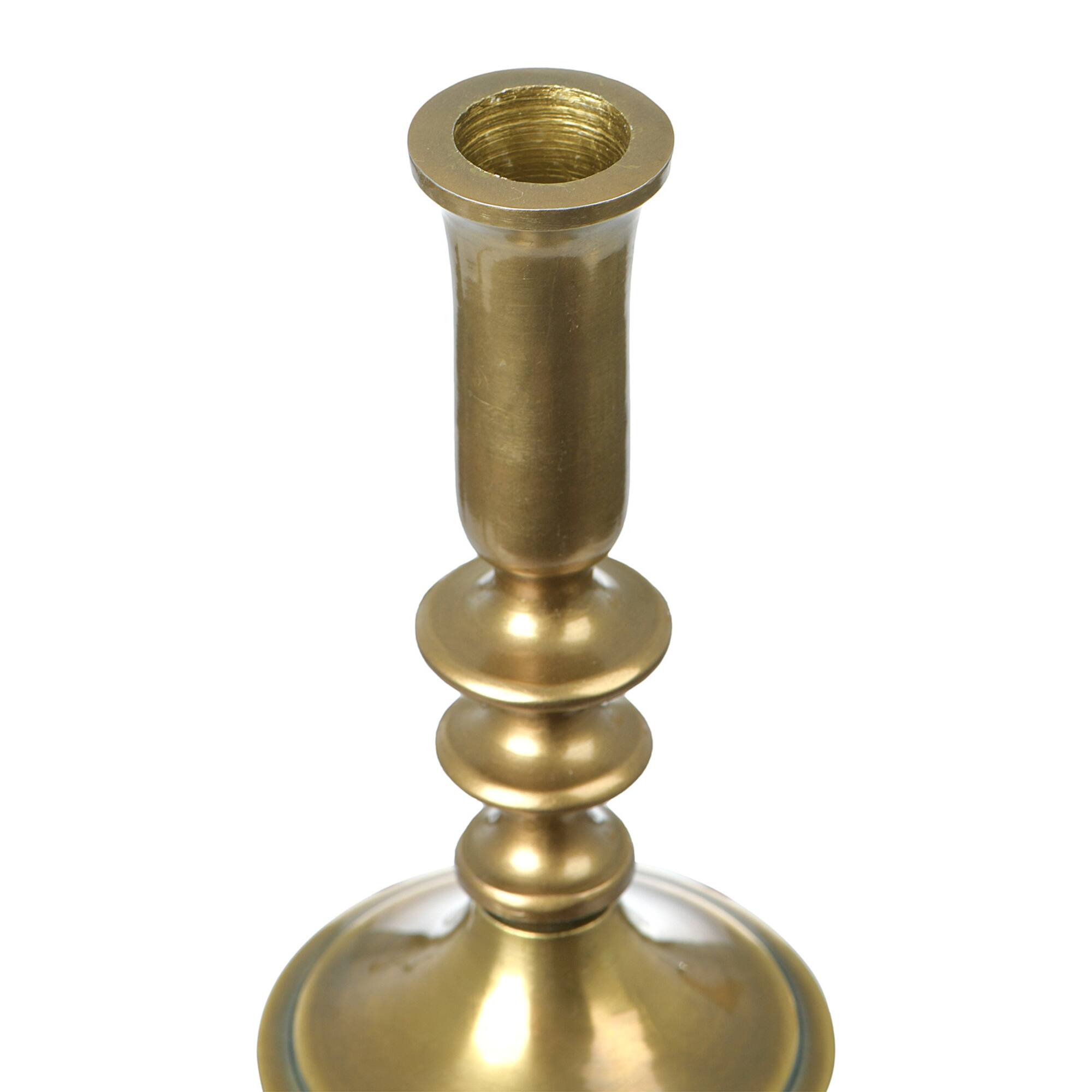 Hello Honey® Gold Taper Candle Holder Set